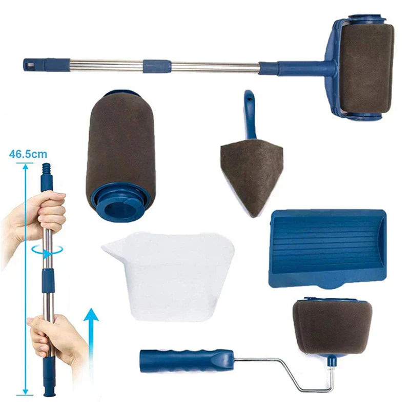 Paint roller set with accessories (6 pieces)