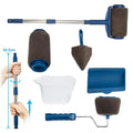 Paint roller set with accessories (6 pieces)