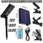 Solar control box LumiBox SolarControl | With remote control & 8 lighting modes | For LED string lights | Indoor & outdoor use