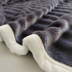 Veloura Cozy Blanket | Cozy Blanket Flannel | Rabbit Fur Look | Soft & Skin Friendly | For Sofa, Bed & Travel