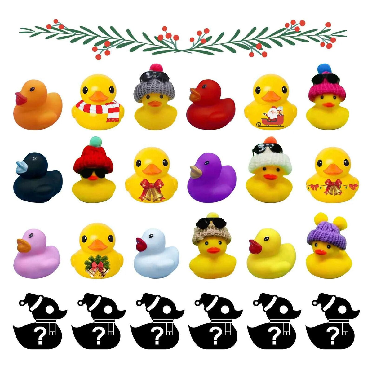 Rubber Ducks Advent Calendar 2024 - Splashmas Surprise