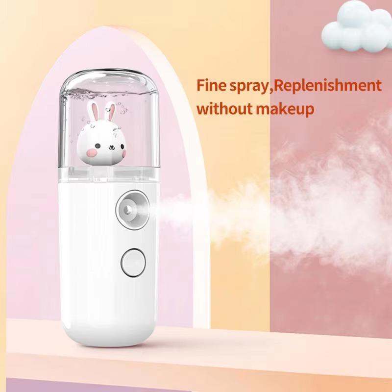 Portable Facial Mist Sprayer Rechargeable Mini Steamer for Deep Hydration