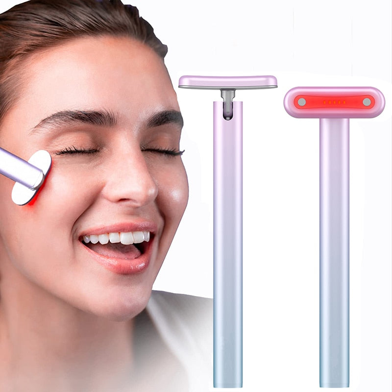 4-in-1 Lumi Lift - improve your skin in 2 days with LED and EMS light therapy