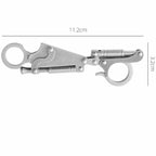 Stainless Steel EDC Keychain Tool, Compact and Lightweight