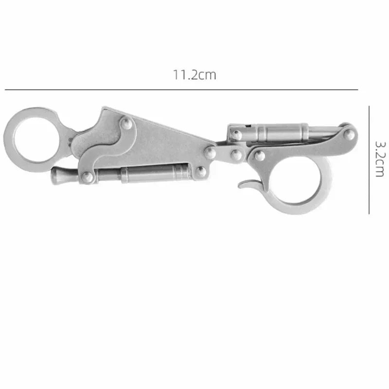 Stainless Steel EDC Keychain Tool, Compact and Lightweight