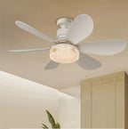 Elegant Flower Energy Saving RC Ceiling Fan Lamp