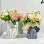 Modern elegant flower vases