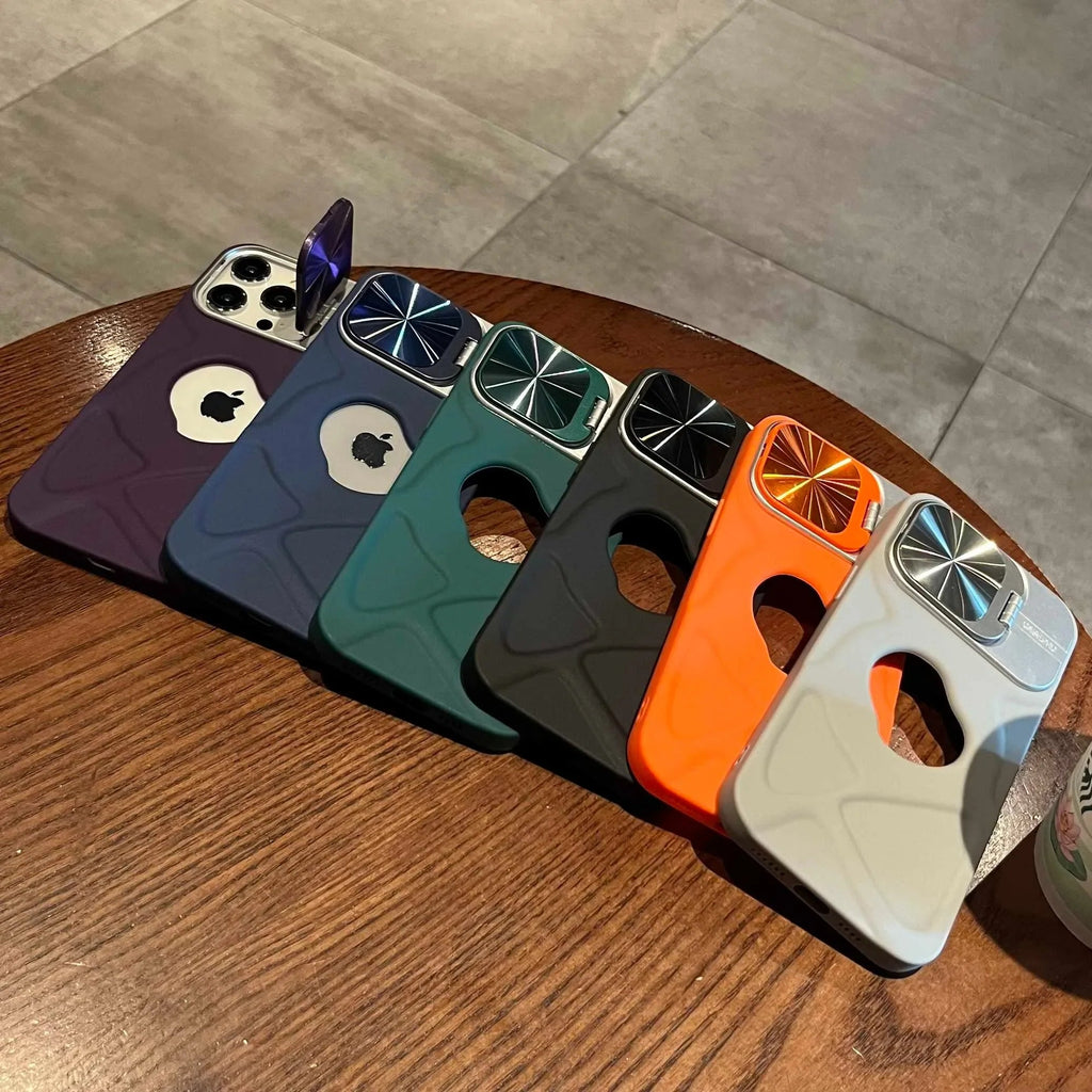 Magsafe Silicone Lens Flip IPhone Case
