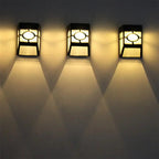 Solar Wall Light with LED – Modern Outdoor Lighting for Garden & Terrace, Wall Lamps