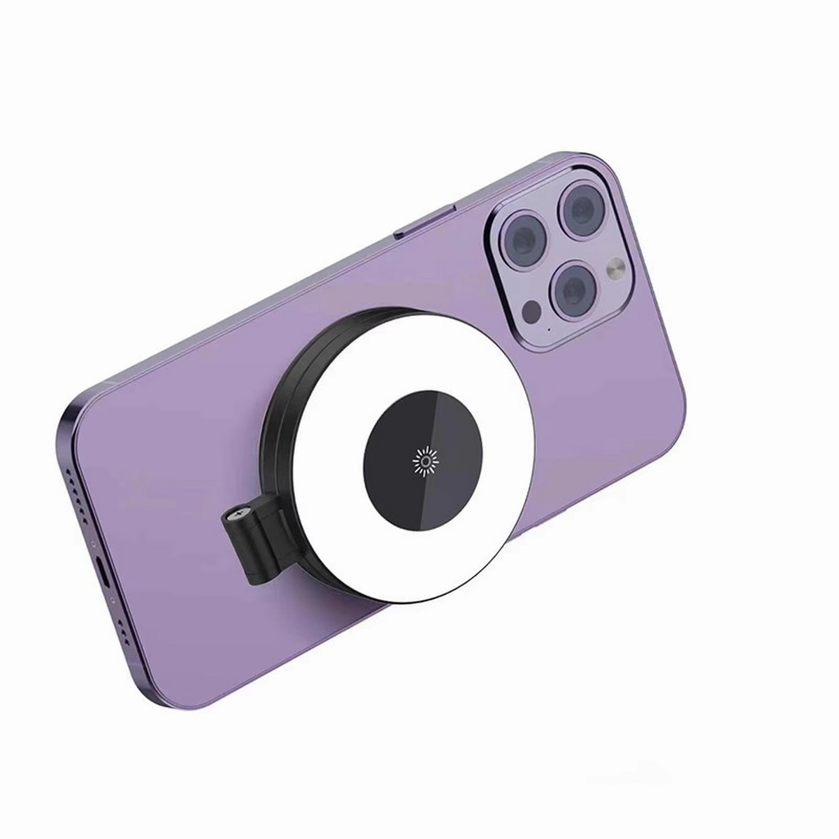 Mini Magnetic Selfie Ring Light - Pocket Clip-On LED Light