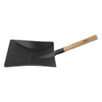 HeatPro Fireplace Shovel | Durable Iron with Wooden Handle | For Oven & Grill