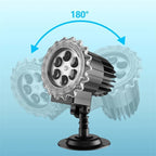Waterproof Outdoor Halloween LED Projector with Rotating Ghost Projection