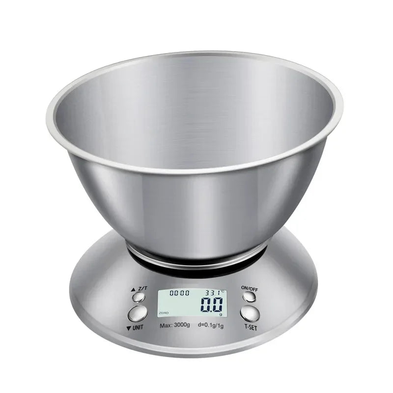 Stainless steel kitchen scale for perfect recipes!