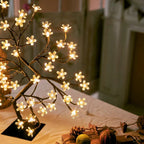 LED Blossom Tree Lamp – Cherry Blossom Design for Living Room and Bedroom Decoration
