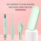 Ear set earwax removal