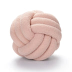 Boucle Rope Knot Ball Cushion