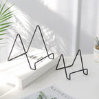 Iron Art Multi-Use Display Stand: Versatile magazine, dish, picture, and photo album stand for home decor