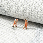 Checkerboard Bathroom Mat