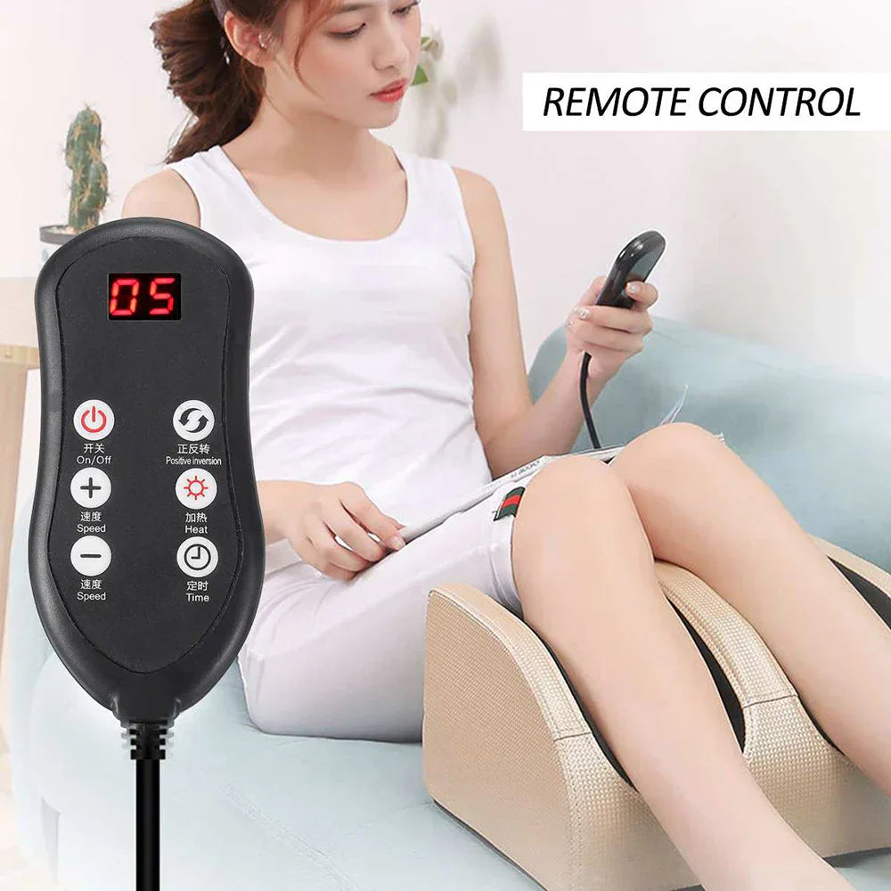 Shiatsu Heat Foot Massager with Electric Deep Relaxation