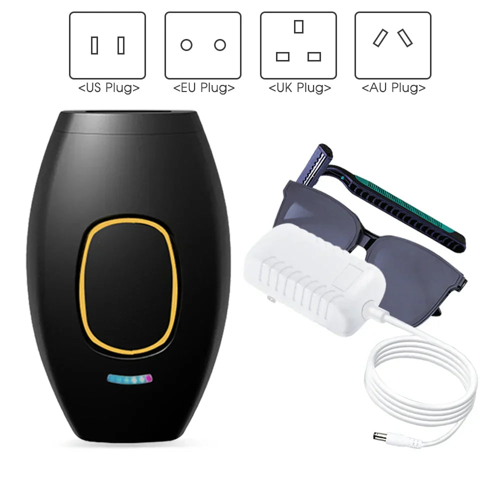 Bikini IPL 500,000 Flash Epilator Impulse Permanent Laser Epilator Painless For Women Hair Removal Home Use Devices