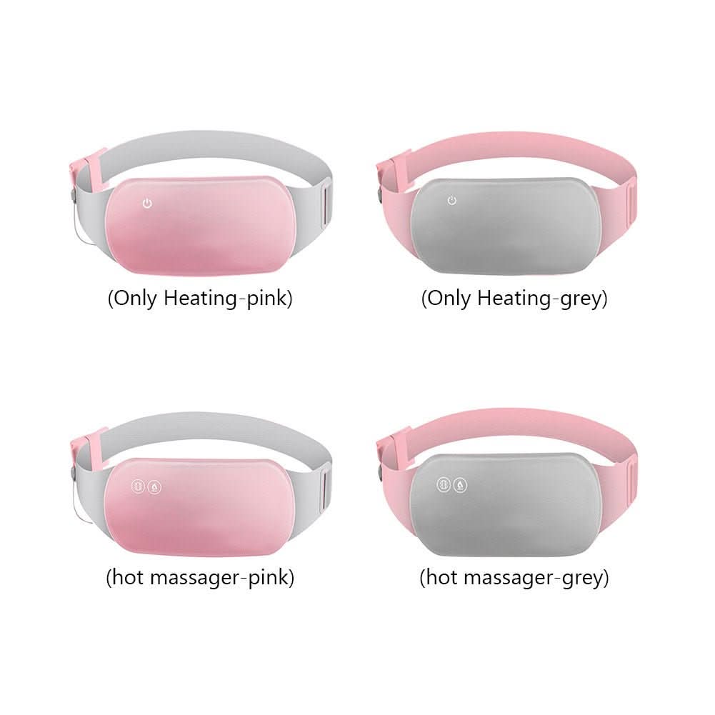 Electric abdominal heater with vibration function for pain relief