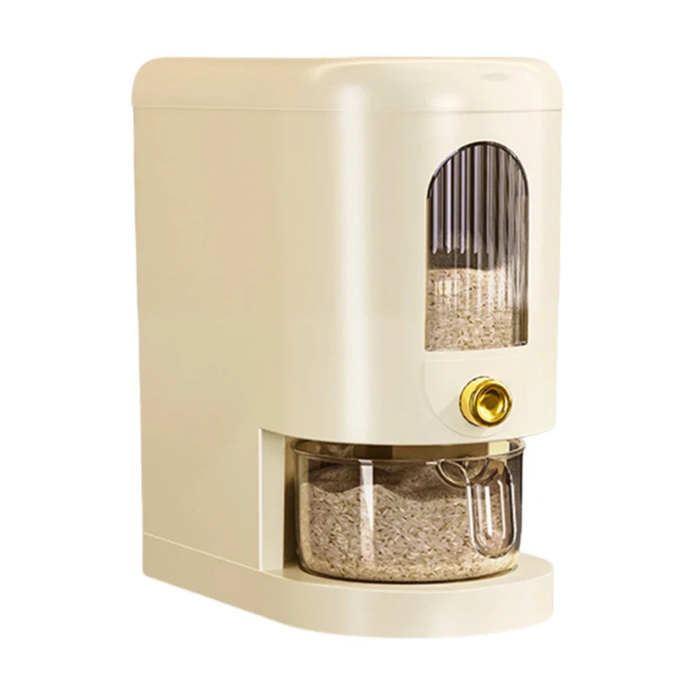 Travel & Grain Dispenser GrainGuard | 5 kg / 10 kg | Automatic & Insect Proof | Airtight & Hygienic