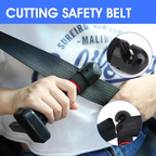 Car Door Assist Handle with Window Breaker – Mobility Aid and Emergency Escape Tool