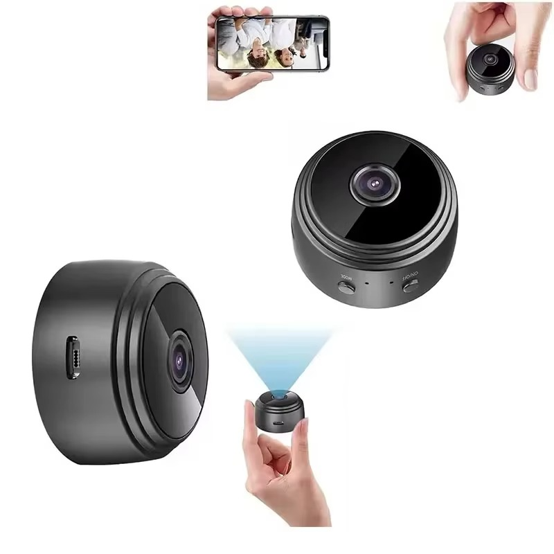 Mini 1080p HD Wireless Security Camera with Night Vision and Audio