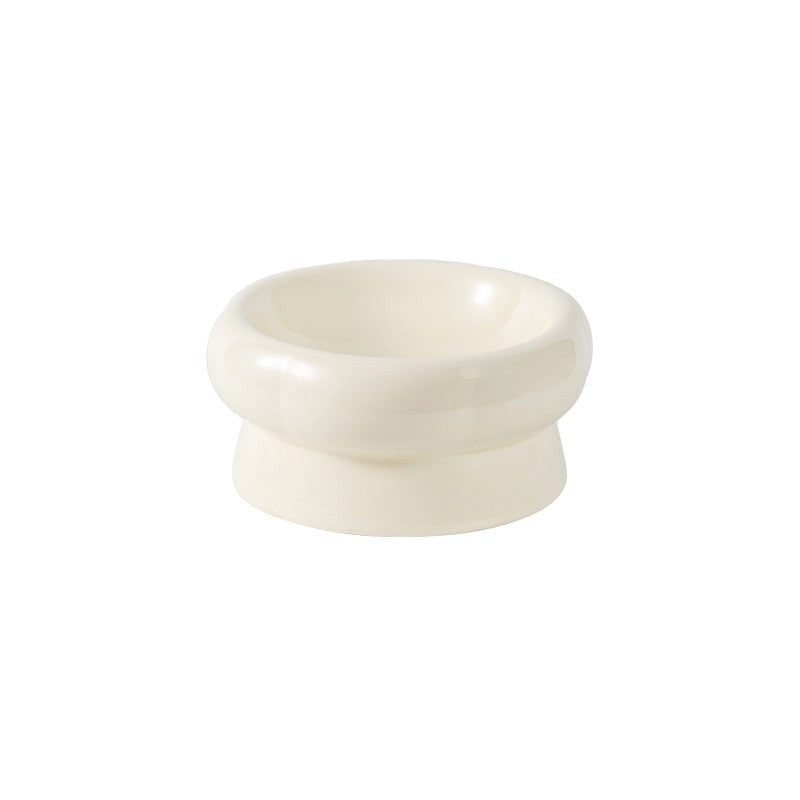 Luna Ceramic Elevated Cat Bowls