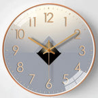 SilentTime - Digital Wall Clock in Classic Style - 8 Inch