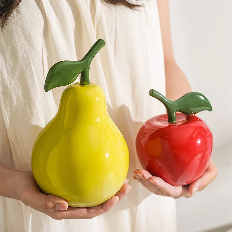 Fruit Ceramic Ornament – Tabletop Decoration & Home Accent