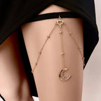 Moon Charm Adjustable Elegant Rhinestone Jewelry