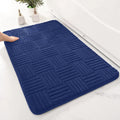 Bath Mat AquaStripes | Non-slip & Highly Absorbent | Soft & Easy Care | For Bathroom & Entrance