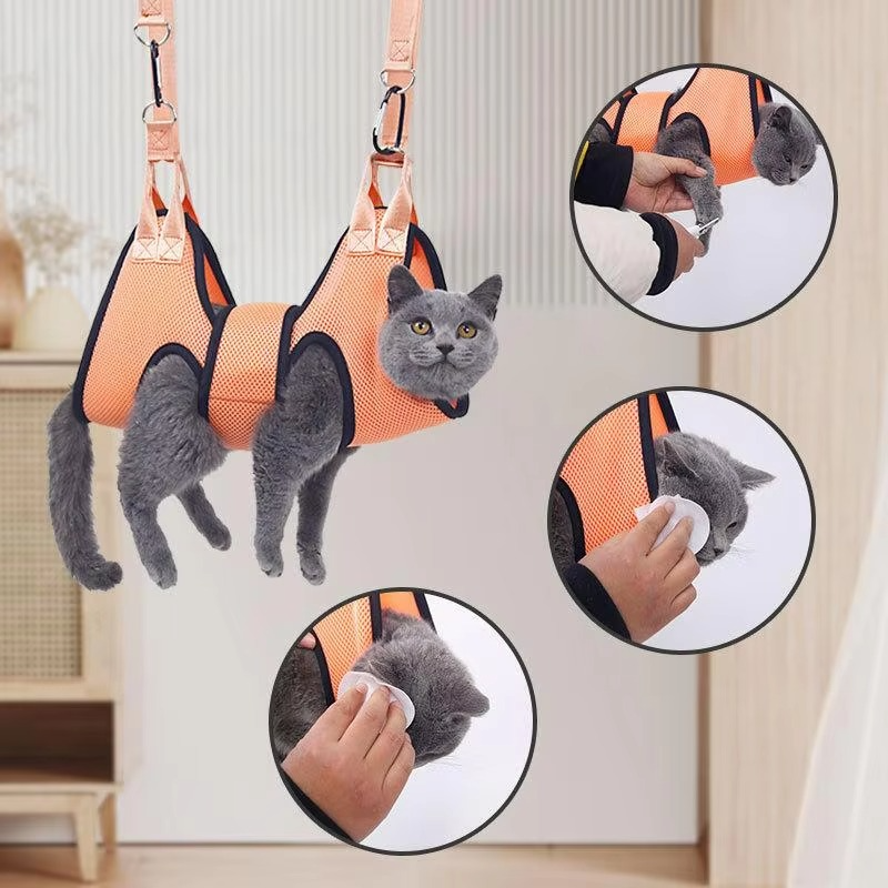 Pet Grooming Hammock - Safe & Stress-Free Nail Trimming>