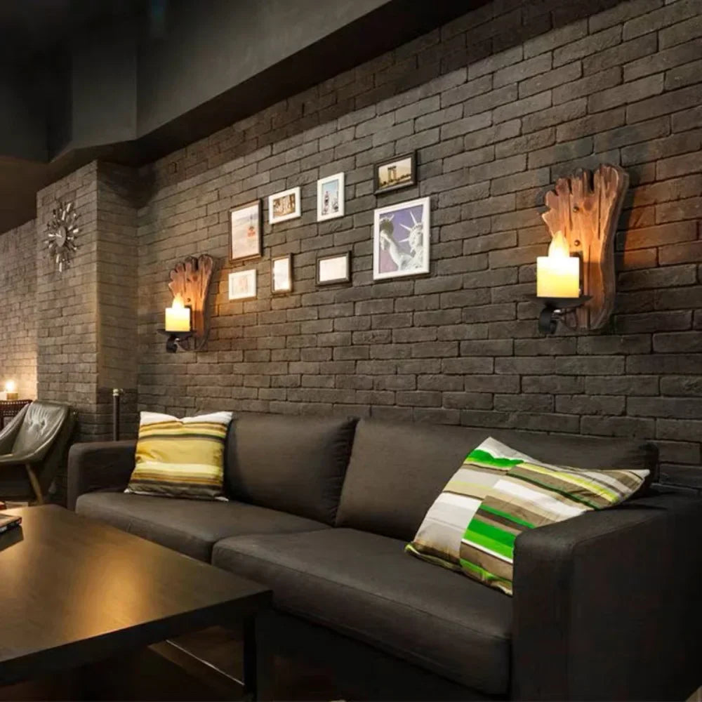 Retro Lantern Lamp Industrial Lantern Wall Light