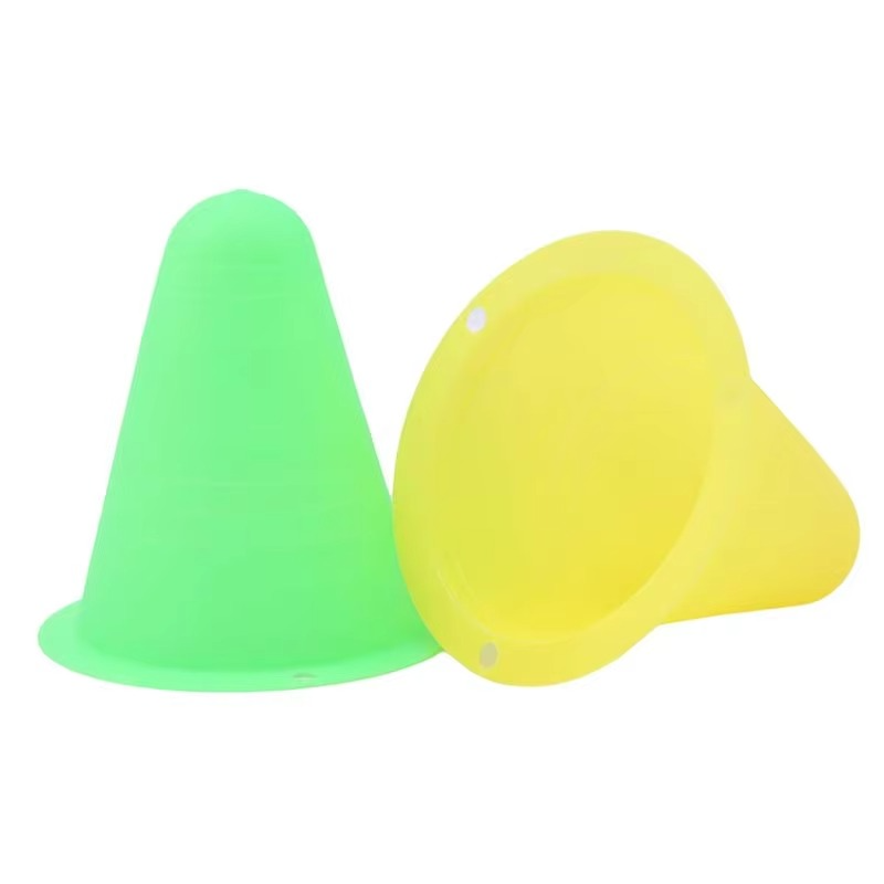 10-Pack Training Cones for Skating, Soccer, Football, and Sports Drills