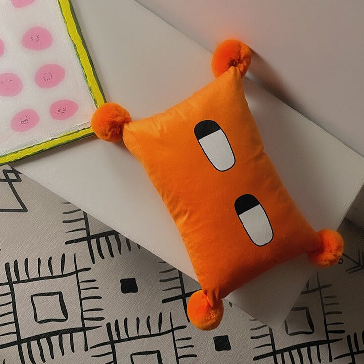 Curious Face Cushion