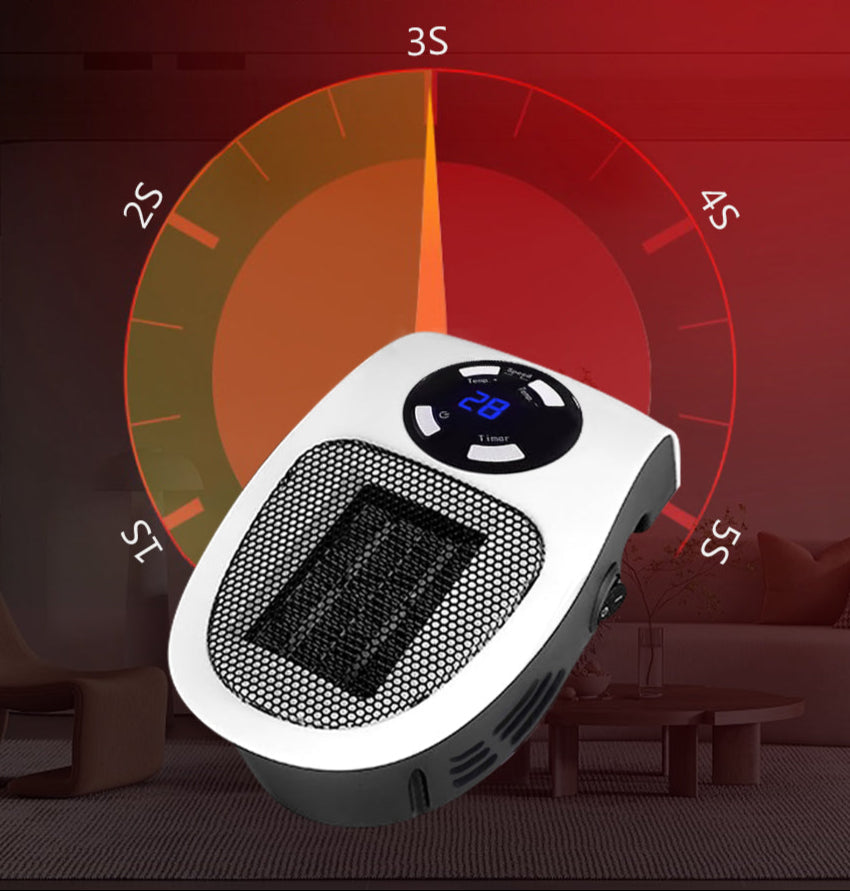 Elegant | Portable Electric Heater – Compact – Efficient – Quiet