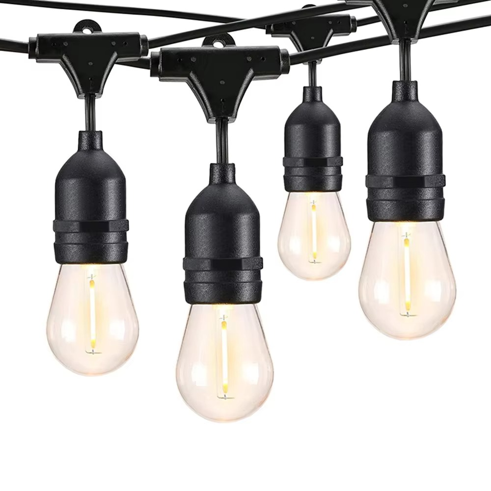 Waterproof LED Edison Outdoor String Lights for Gardens, Patios & Parties