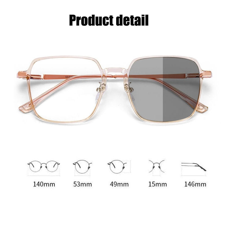 Dynamic View Color-changing photochrome Sunglasses