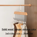 Multi-Hook Space Saver Clothes Organizer Rack