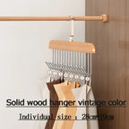 Multi-Hook Space Saver Clothes Organizer Rack