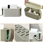 StorageMaster Box - Stylish Organizer for Cables and Adapters