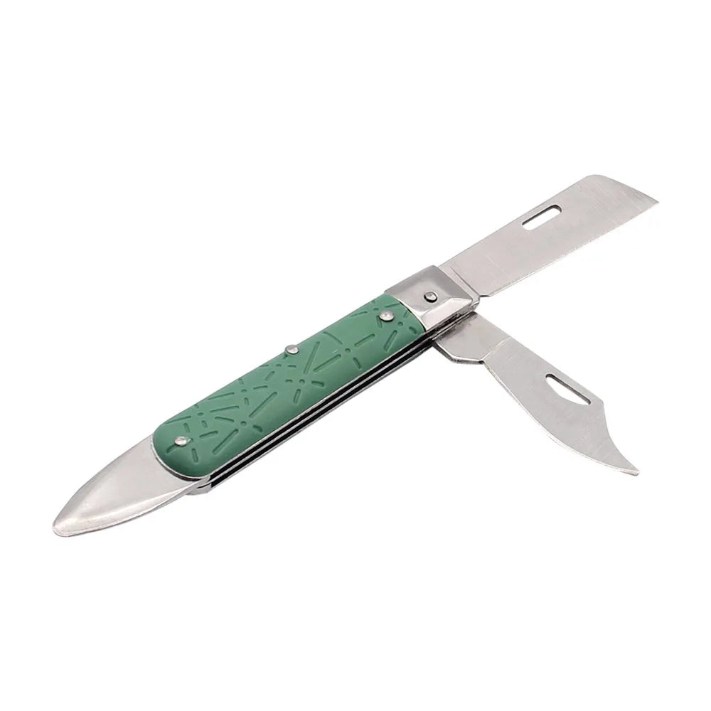 GardenMaster FloraCut Knife | 3-in-1 Grafting Tool | Compact & Durable | For Pruning & Grafting