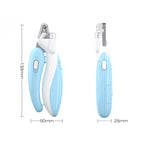 Claw cutter with LED light & safety lock