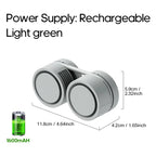 NeckBreeze Neck Fan Bladeless | Portable & Rechargeable | 3-Stage Cooling | Quiet & Compact