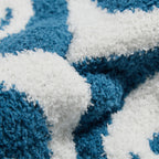 Smiley Checkered Blanket