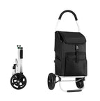 Foldable Aluminium Shopping Trolley – CarryEase