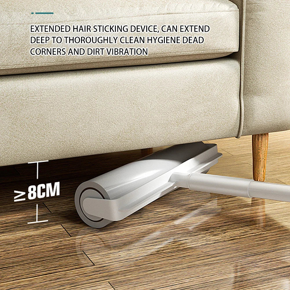 LintFlex Lint Roller with Telescopic Handle | Extra Strong Adhesion | For Clothing, Furniture & Car Seats