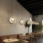 Japanese Wabi Sabi Pendant Lamp with Minimalist Design